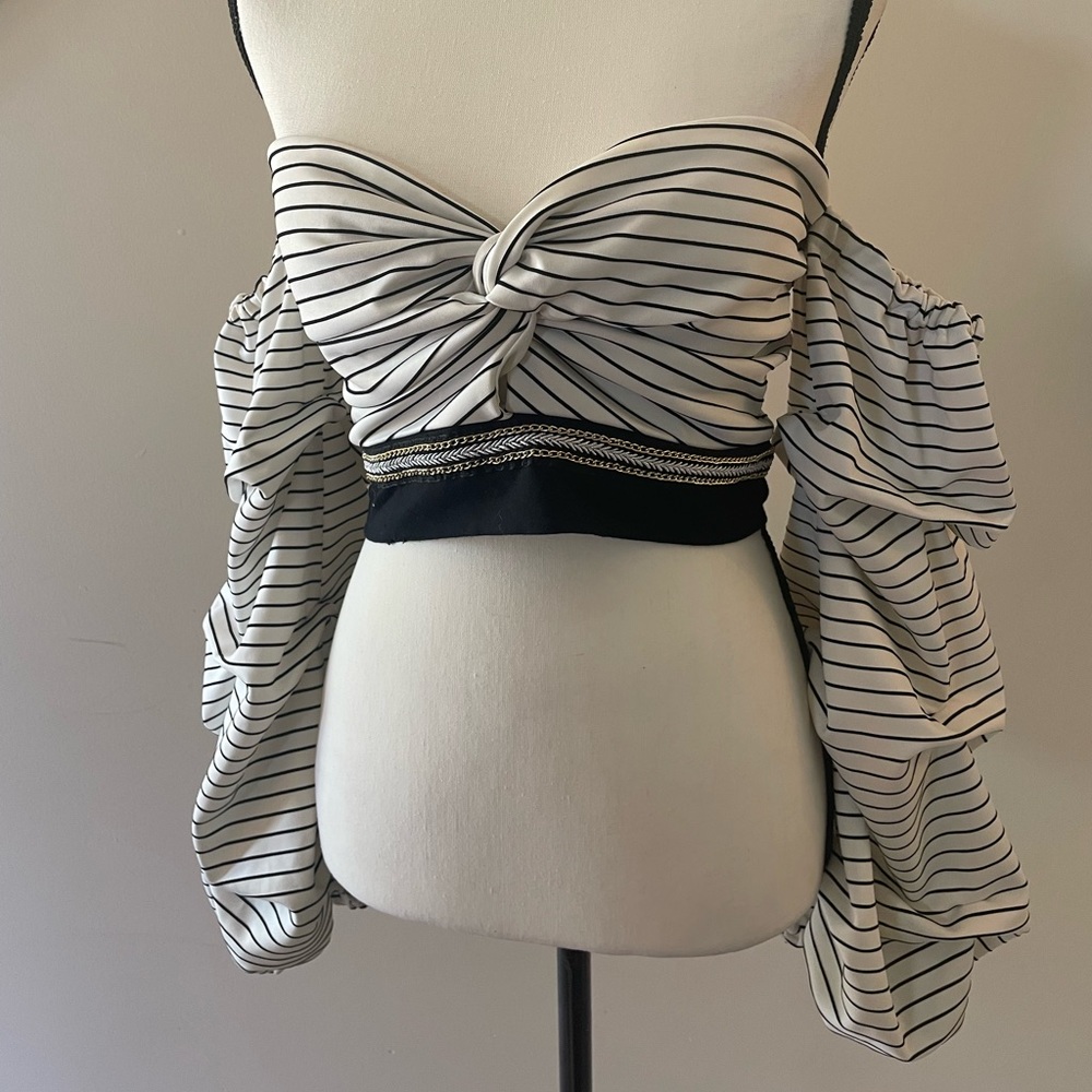 Ruffled Crop Top